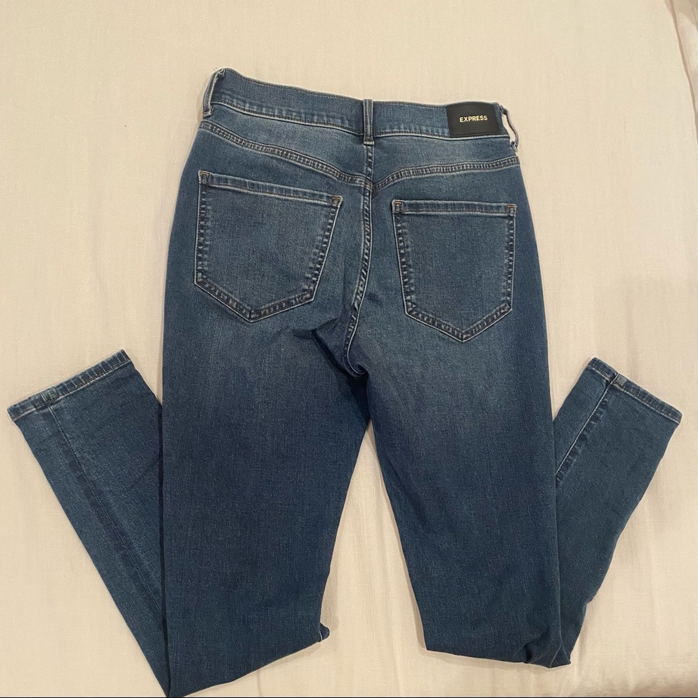 Express Skinny High Rise Jeans - Picture 3 of 3